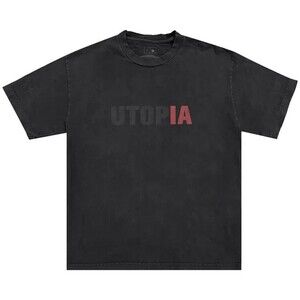 Cactus Jack x Infinite Archives 'Utopia' tee - Travis Scott - Size Medium Black